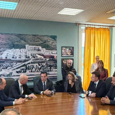 Eγκαίνια της νέας Πτέρυγας στη Μονάδα Βραχείας Νοσηλείας Ογκολογικών Ασθενών στο ΓΝΘ «Παπαγεωργίου», παρουσία του Υπουργού Υγείας