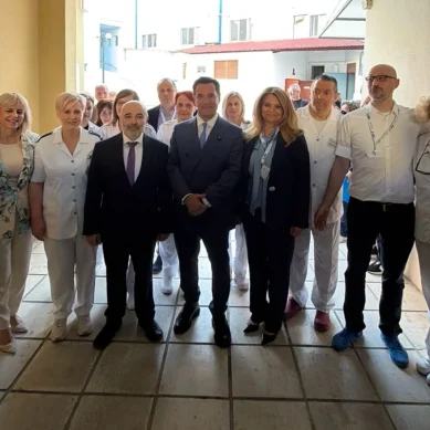 Επίσκεψη του Υπουργού Υγείας Άδωνι Γεωργιάδη στο Γ.Ν. Θεσσαλονίκης «Γ. Γεννηματάς» και στο Γ.Ν. Νάουσας